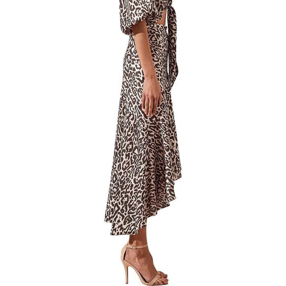 Shona Joy Isabella Midi Skirt Size 10 - Picture 4 of 10